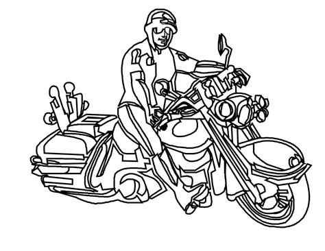 Moto Coloriage. 100 meilleures images. Imprimer gratuitement