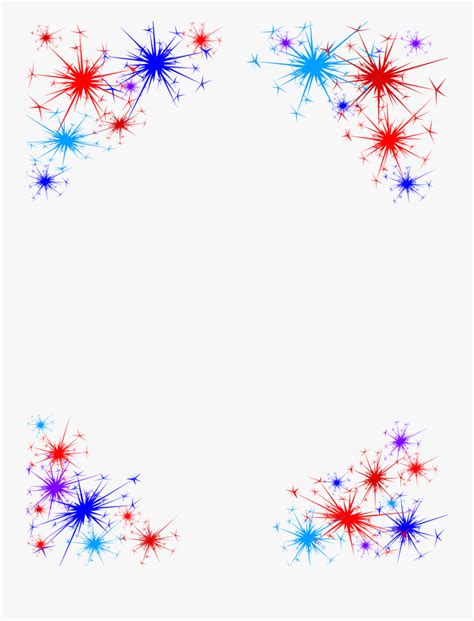 Your one stop fourth of july stop. Free Lineart 4th Of July Borders - Fireworks Clipart ...