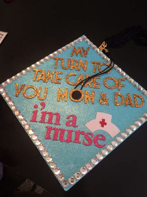 Graduates come in a wide array of personality types with varied interests and needs. Nursing Graduation cap | Nurse graduation cap, Nursing ...
