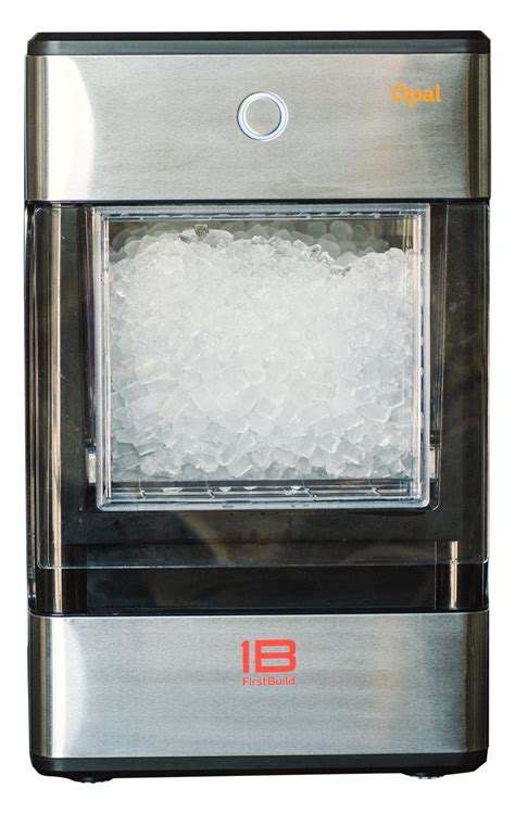 Nugget Ice Maker Machine Countertop Compact Fast Bluetooth Camping