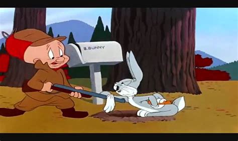 Elmer Fudd And Bugs Bunny Rabbit Season