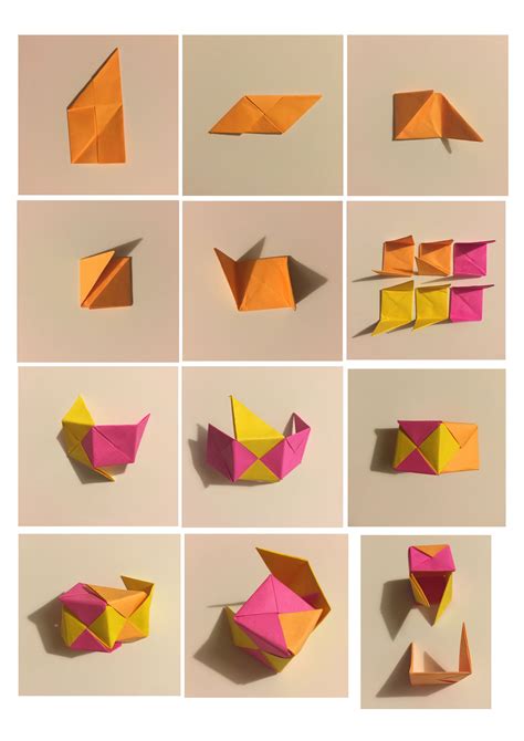 How To Make A Paper Cube Step By Step