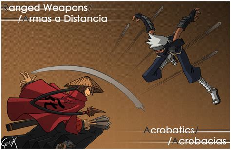 Tentokai Acciones Armas A Distancia Y Acrobacias By Genso X On Deviantart