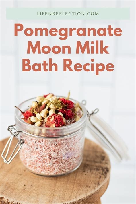 Milk Bath Recipe And Moon Bath Ritual For Self Care Milk Bath Recipe Bath Recipes Bath Tea Recipe