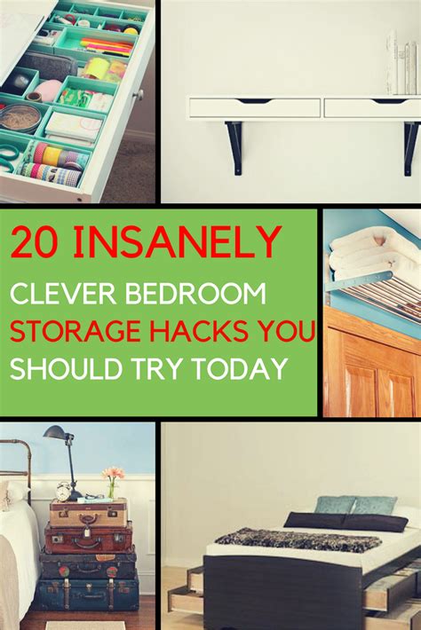 Bedroom Storage Ideas 20 Clever Ways To Organize Your Bedroom