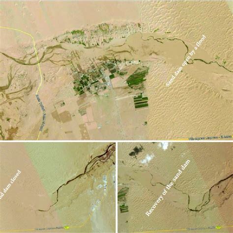 Satellite Image Showing The Sedimentary Basins In Libya Drawn By