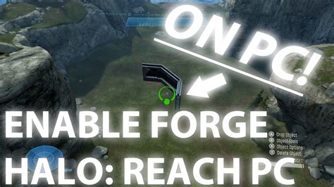 How To Enable Forge On Pc Halo Reach Master Chief Collection Forge