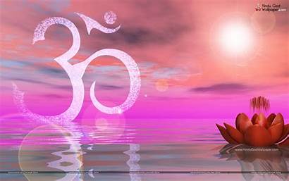 Om Wallpapers Spiritual Lotus Animated Background Yoga