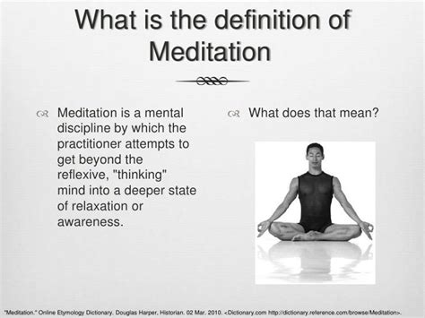 Meditation Power Point