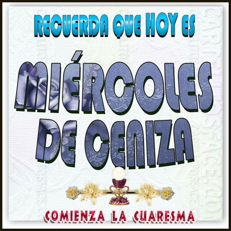 En este contexto, la iglesia católica inició este lunes con la distribución de ceniza en bolsitas para que el próximo miércoles de ceniza los feligreses realicen en su hogar y con. Miércoles de ceniza. Tarjetitas para compartir ...