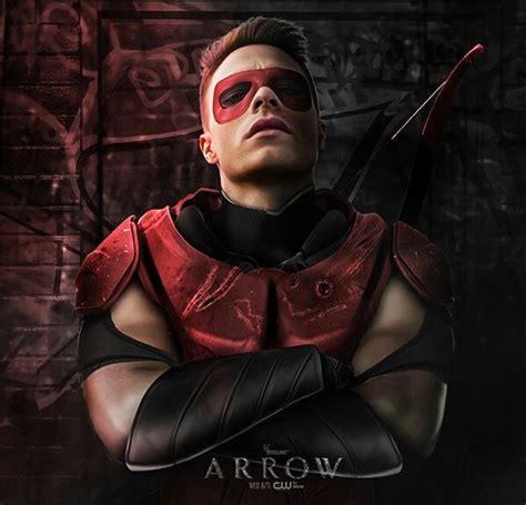 Red Arrow Arsenal Roy Harper Arrow Cw Fan Art By Bosslogic Arrow