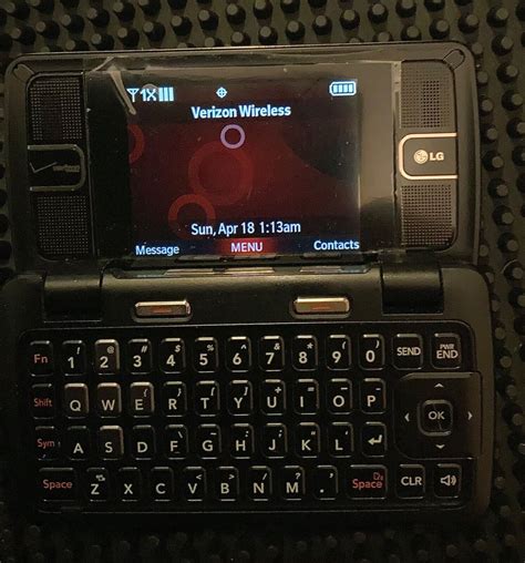 Lg Env2 Vx9100 Black Verizon Cellular Phone Clean Refurbished With
