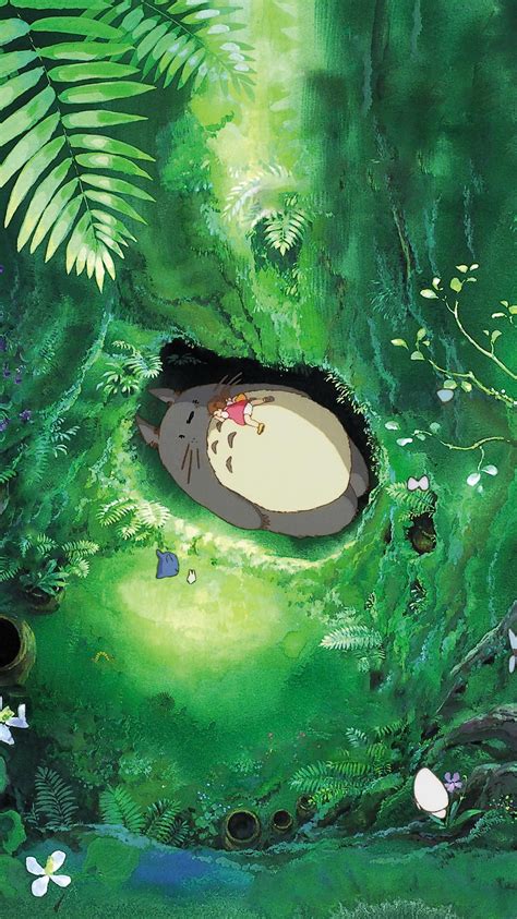 My Neighbor Totoro 1988 Phone Wallpaper Moviemania Movie Wallpapers