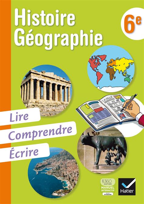 Livre D Histoire Géographie 6eme Belin En Ligne Aperçu Historique
