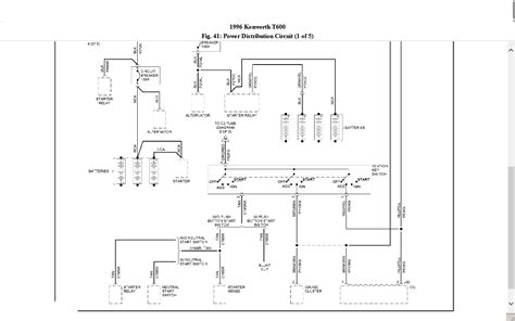 2007 Kenworth T600 Wiring Schematics