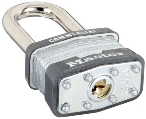 Master Lock Padlock 1 12 In Vertical Shackle Clearance 34 In