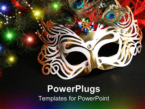 Masquerade Powerpoint Template Free Printable Templates