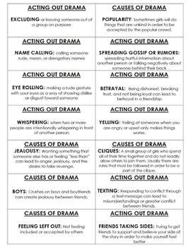 The drama that i studied in form 2 is 'a night out' by o. Girl Drama Bingo | Drama education, Girl drama, Teaching ...
