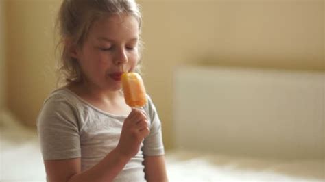 59 Woman Eating Popsicle Videos Royalty Free Stock Woman Eating