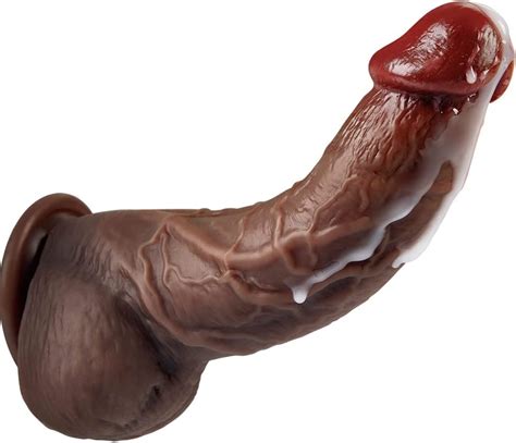 Amazon Com Lubisey Diameter Huge Thick Dildo For G Spot Stimulation Orgasm Curved Shaft