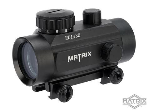 Matrix 1x30 Military Style Illuminated Red Green Dot Sight Scope W