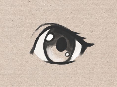 How To Draw Simple Anime Eyes Steps With Pictures Wikihow