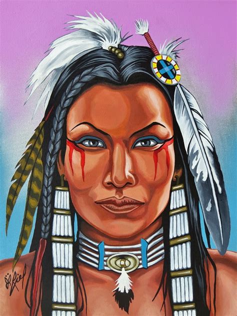 American Indian Artwork American Indian Girl Native American Girls
