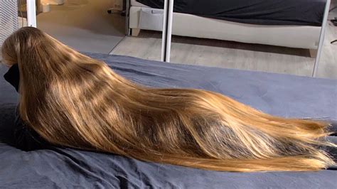 Realrapunzels Super Long Blonde Hair Perfection Photoshoot Behind The