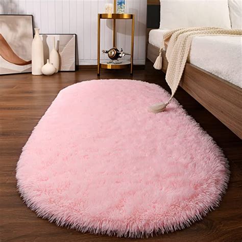 Softlife Fluffy Rugs For Bedroom Shag Cute Area Rug For