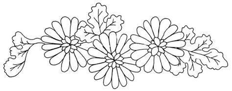 Dibujos Y Plantillas Para Imprimir Dibujos De Flores Para Bordar
