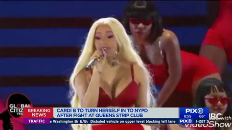 Cardi B Turns Herself In To Nypd For Alleged Fight At Queens Strip Club