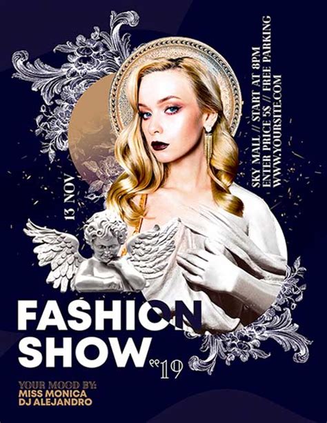 Fashion Show Flyer Template Psd Free Download 9 Best Ideas