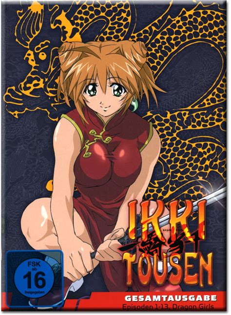 Ikki Tousen Dragon Girls Gesamtausgabe 4 Dvds Anime Dvd • World