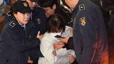 ousted south korean president s confidante choi soon sil sentenced to 3 years cnn