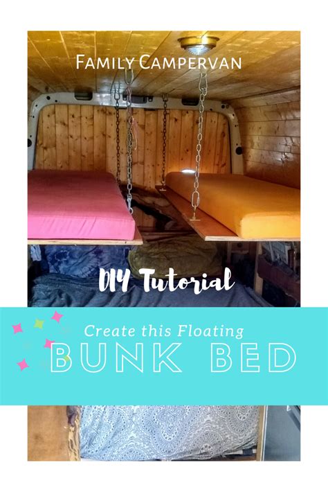 Last but not least, make sure to take time and detox your bedroom. DIY Family Campervan Floating Bunk Beds. in 2020 | Bunk ...