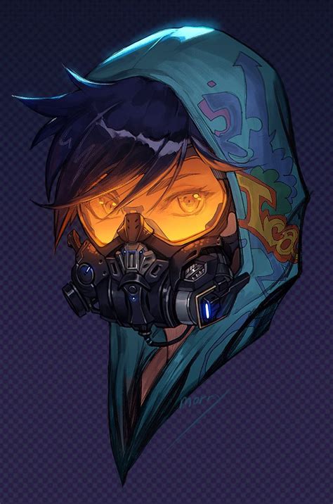 Artstation Tracer Morry Overwatch Wallpapers Overwatch Tracer