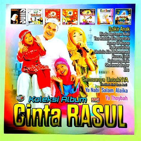 Jual Kaset Disc Cd Mp3 Audio Musik Lagu Religi Cinta Rasul Haddad Alwi