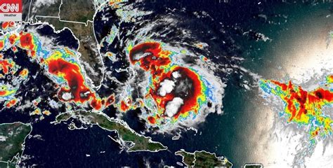 Tropical Storm Humberto Gets Close To Bahamas Devastated By Dorian Us