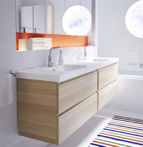 Ikea cabinets are offered in standard sizes and can't be ordered in custom widths, so you may need to use filler pieces if you have a few inches of leftover space in your kitchen. Ikea Bath Cabinet Invades Every Bathroom with Dignity - HomesFeed