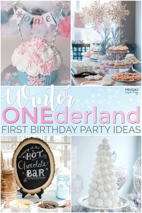 Winter Onederland First Birthday Party Ideas Onederland Birthday