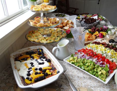 15 perfect bites for a baby shower brunch. Baby Shower Brunch- love the Cobb salad idea! | Baby ...