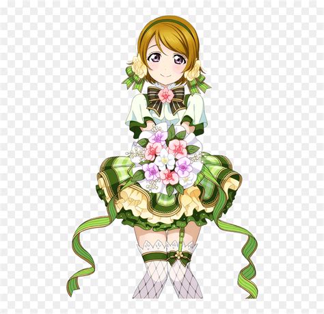 Transparent Anime Flowers Png Hanayo Flower Bouquet Cosplay Png