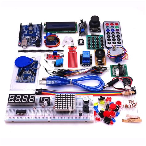 Arduino Uno Kit Components Kit Complet Arduino Pierron This