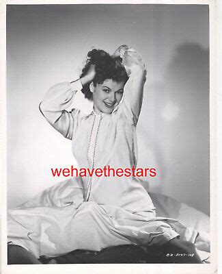 VINTAGE Barbara Hale SEXY NEGLIGEE PINUP 51 Publicity Portrait By