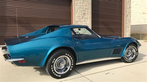 Bryar Blue 1972 Chevrolet Corvette