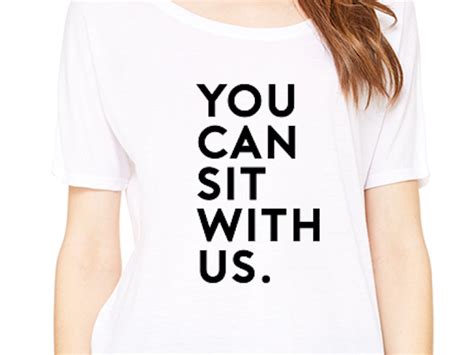 Kind Campaign Launches You Can Sit With Us T Shirts That Promote