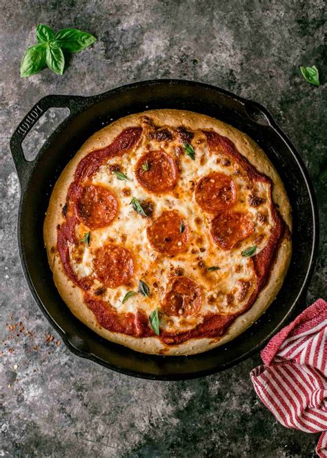 How To Make Deep Dish Pizza In A Cast Iron Pan