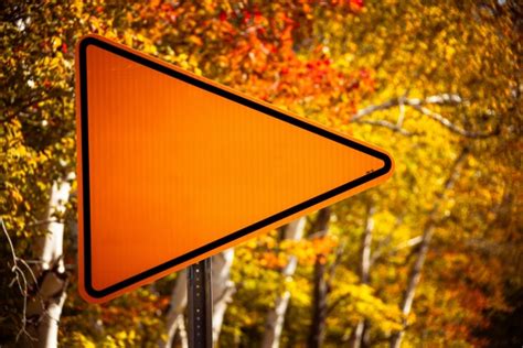 Orange Blank Pointing Sign Free Stock Photo Public Domain Pictures
