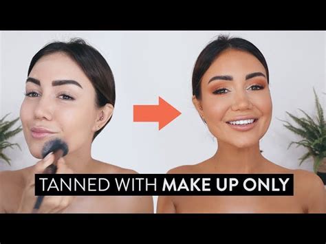 how to make your face look more tanned without makeup saubhaya makeup