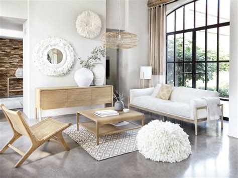 Canapé blanc et fauteuil blanc : 30 modèles pour le salon - Joli Place